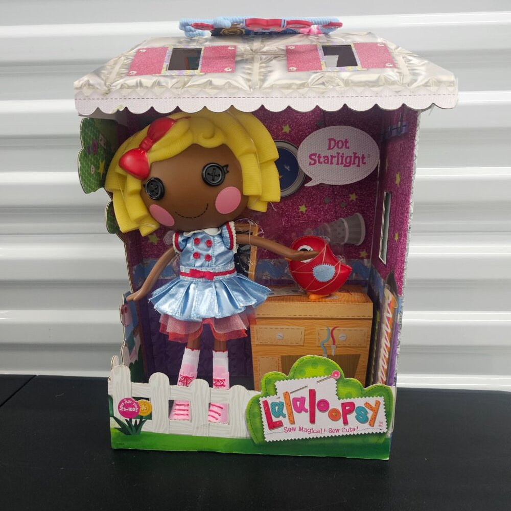 Lalaloopsy Celebration Dot Starlight & Pet Bird 13" Doll